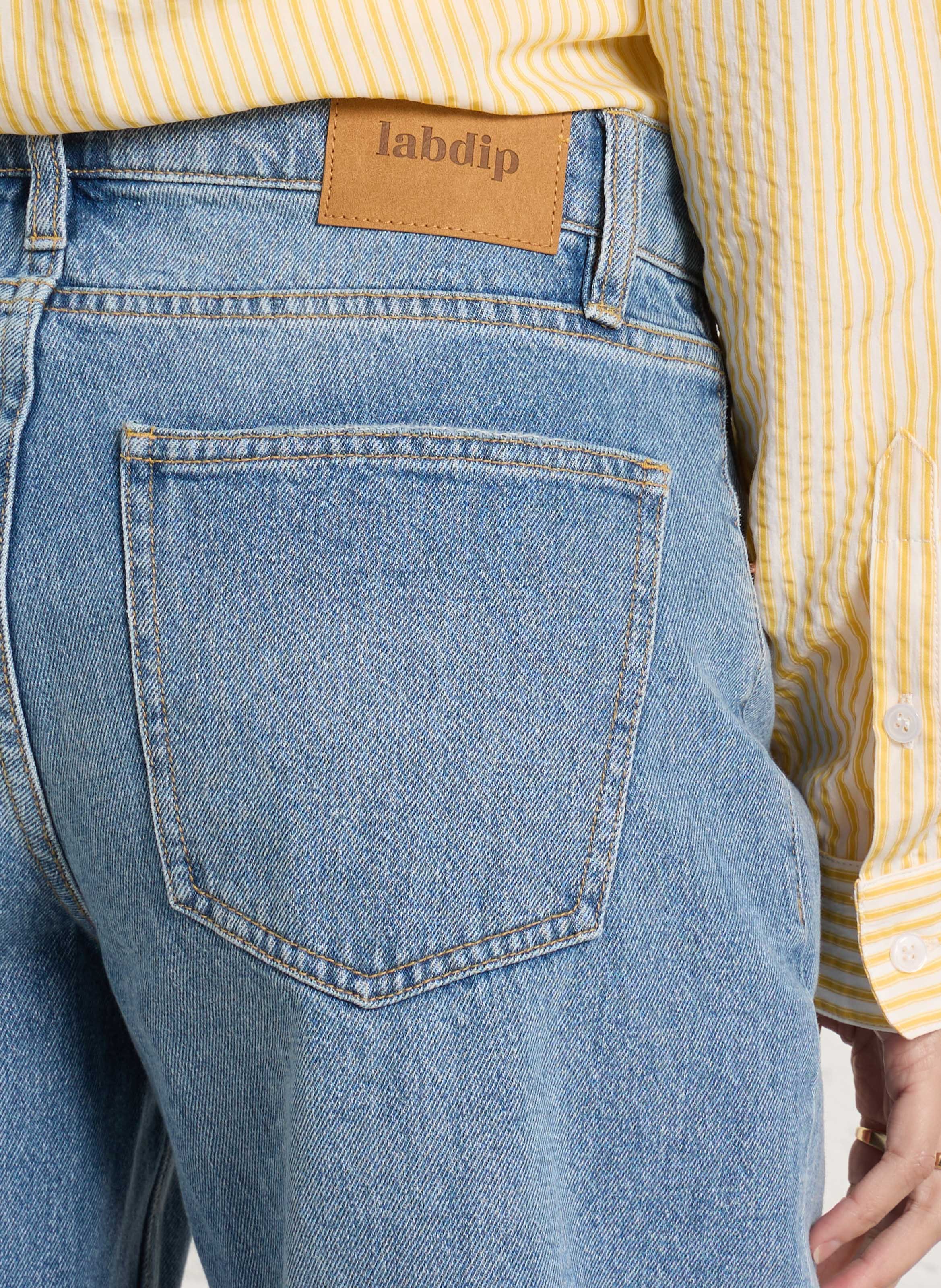 Baumwoll-Bermudas LAB DIP Blau