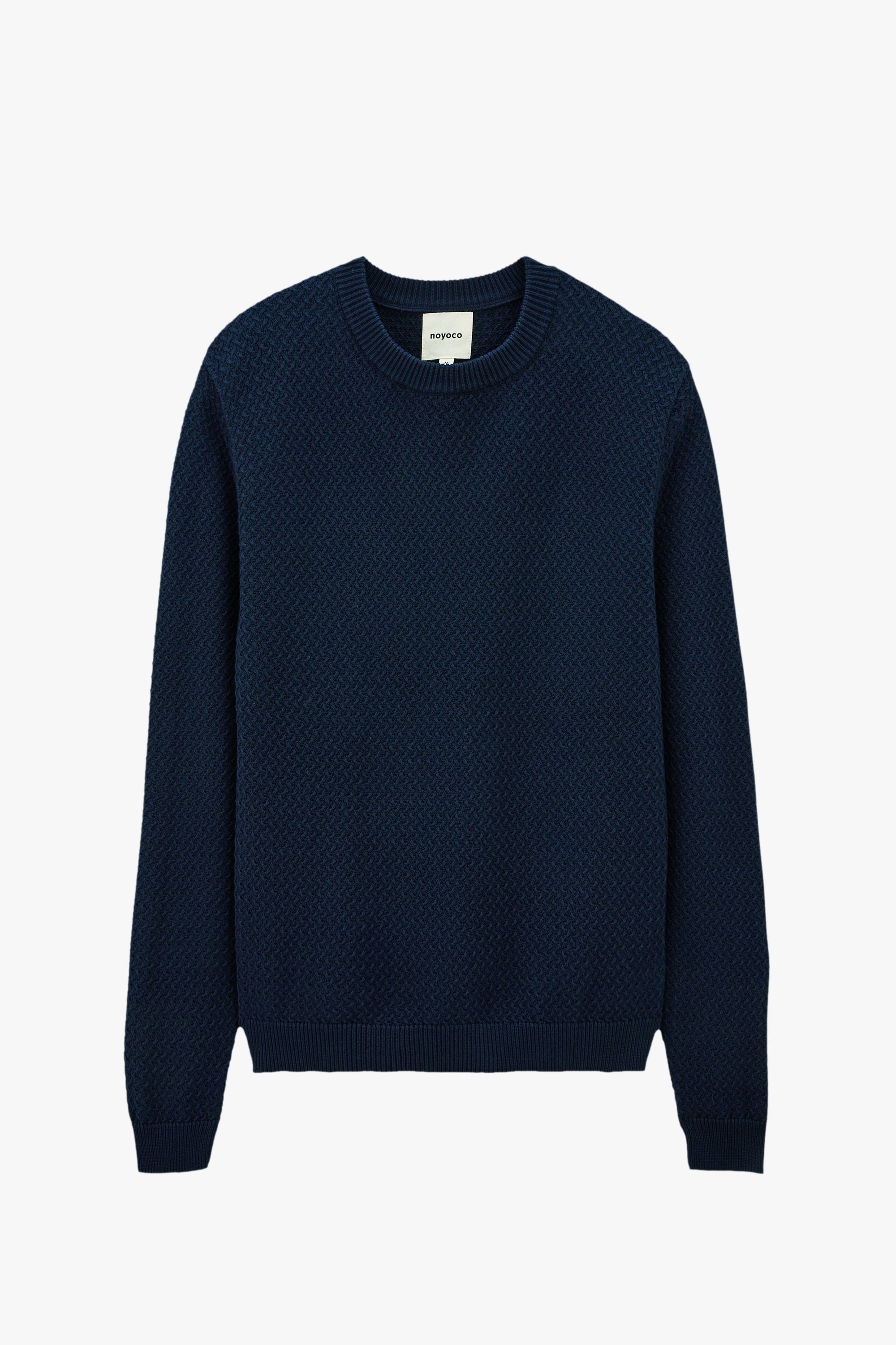 Long-sleeve polo shirt Roma Noyoco Blue