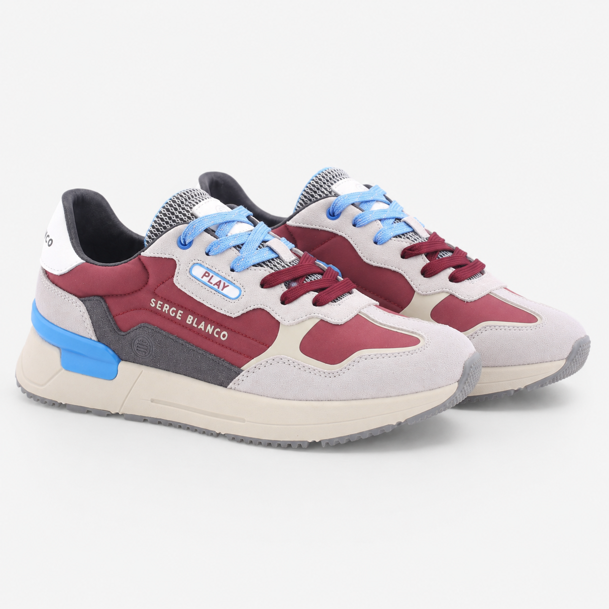Red Vine Geneva Sneakers SERGE BLANCO Red