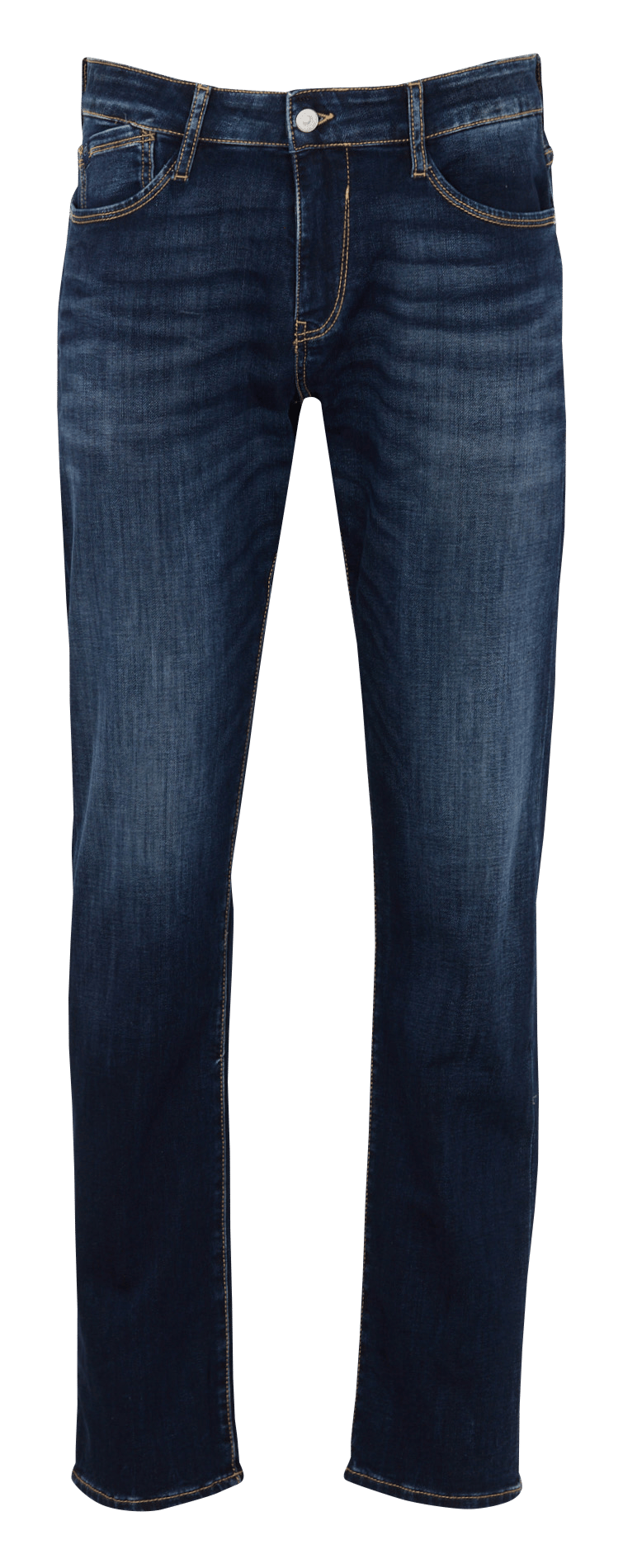 Cotton-blend straight-leg jeans LE TEMPS DES CERISES Blue