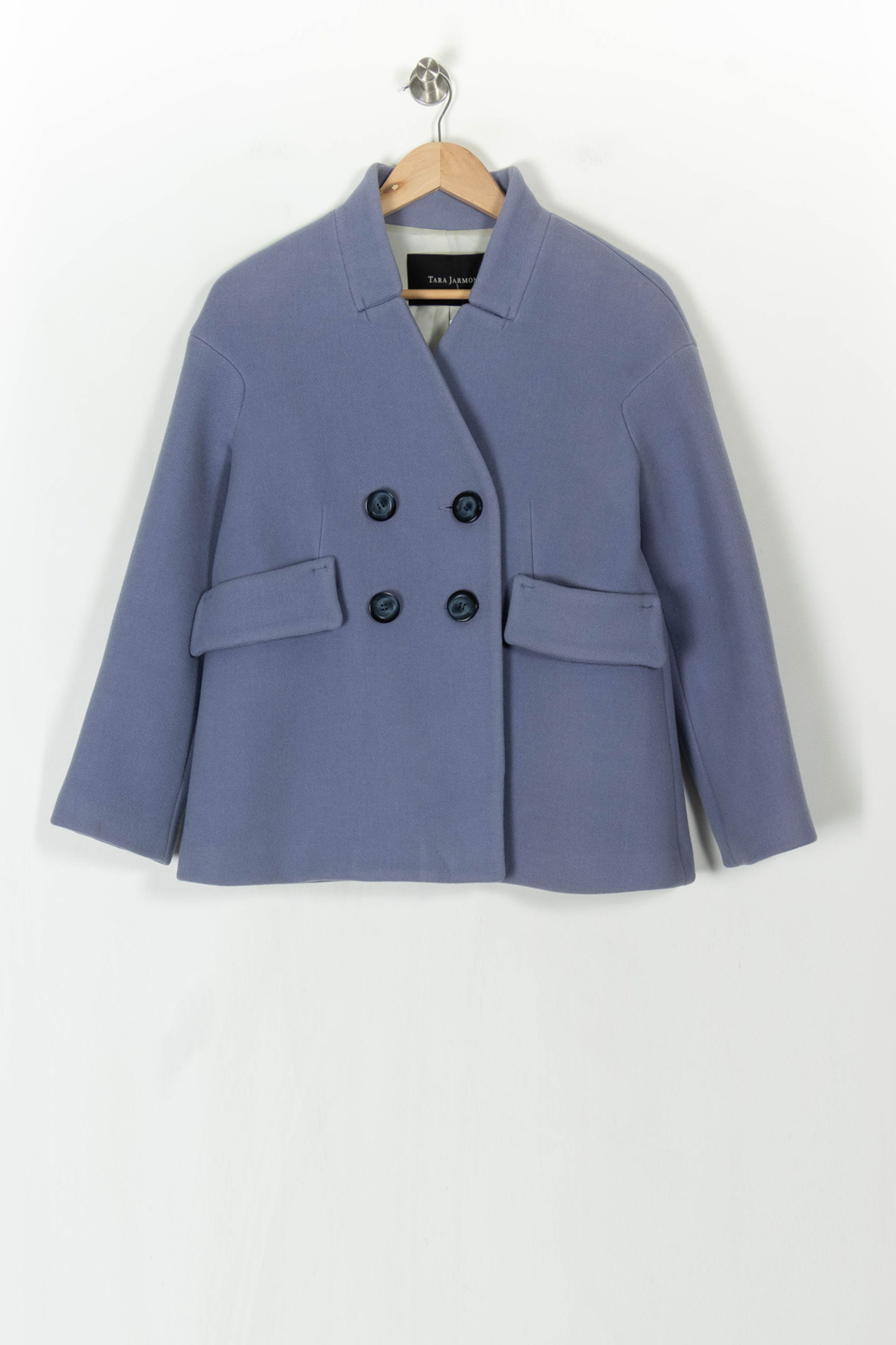 Short coat TARA JARMON - Seconde Main Blue