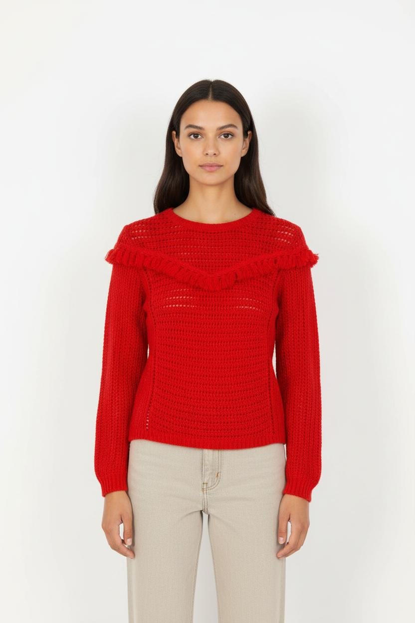 Maille SEZANE - Seconde main Rouge