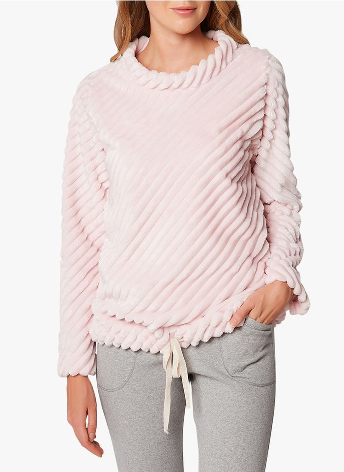 LE CHAT Sweater met opstaande kraag | Roze