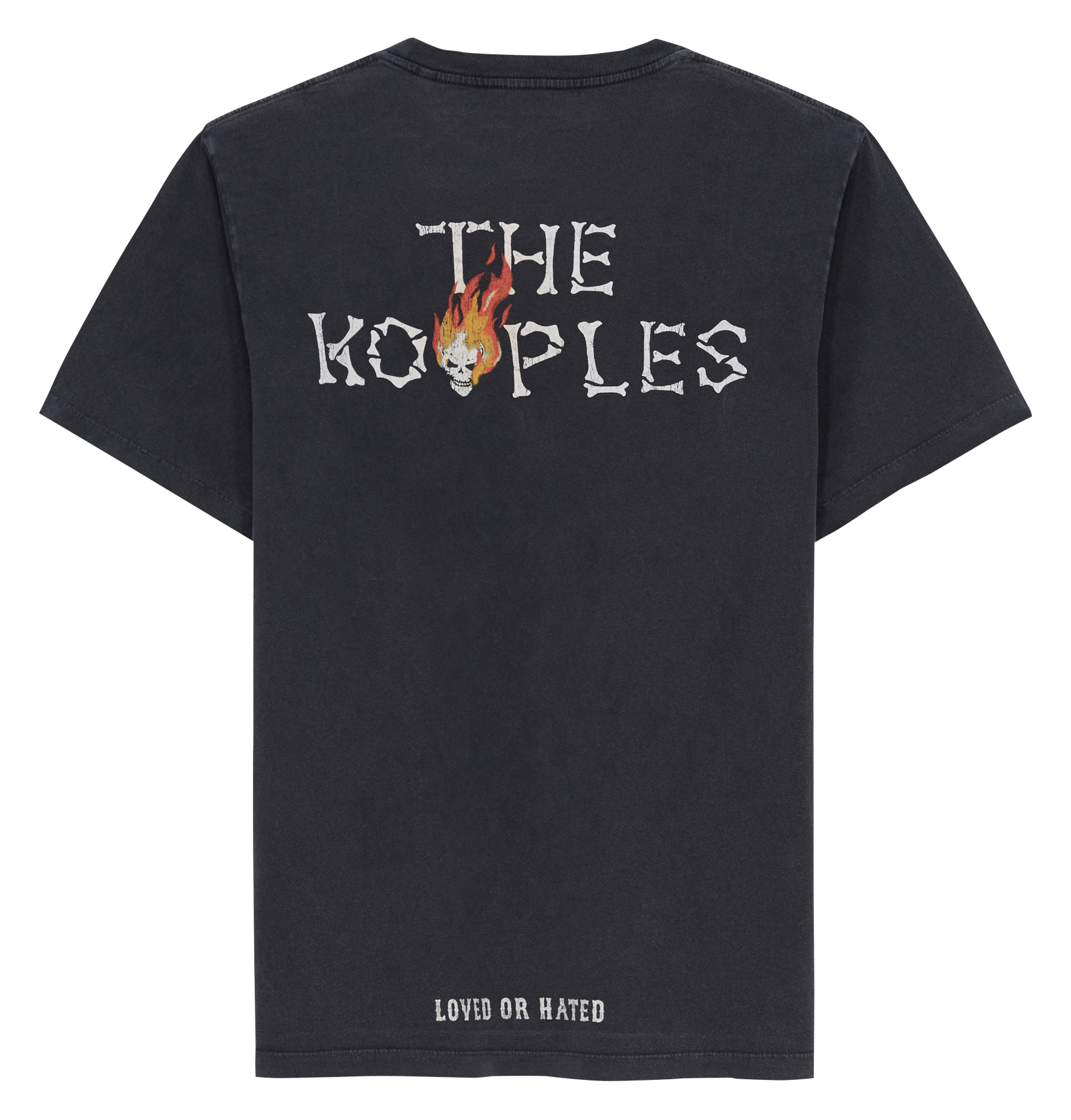 Katoenen T-shirt met zeefdruk THE KOOPLES Blauw