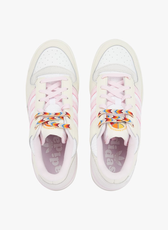 Adidas originals – rivalry – niedrige sales sneaker in blau und rosa