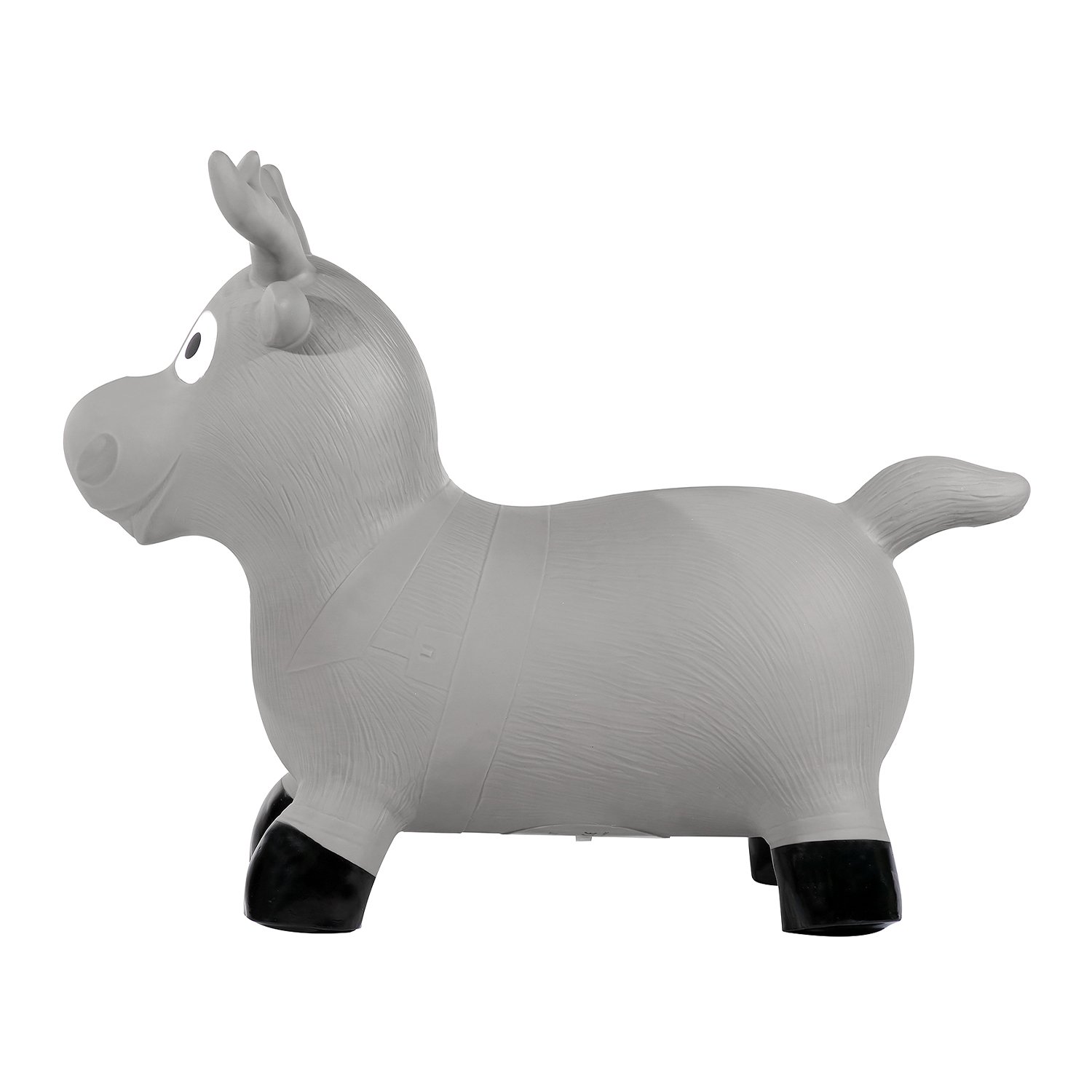 Inflatable sit-on cow KINDSGUT Grey