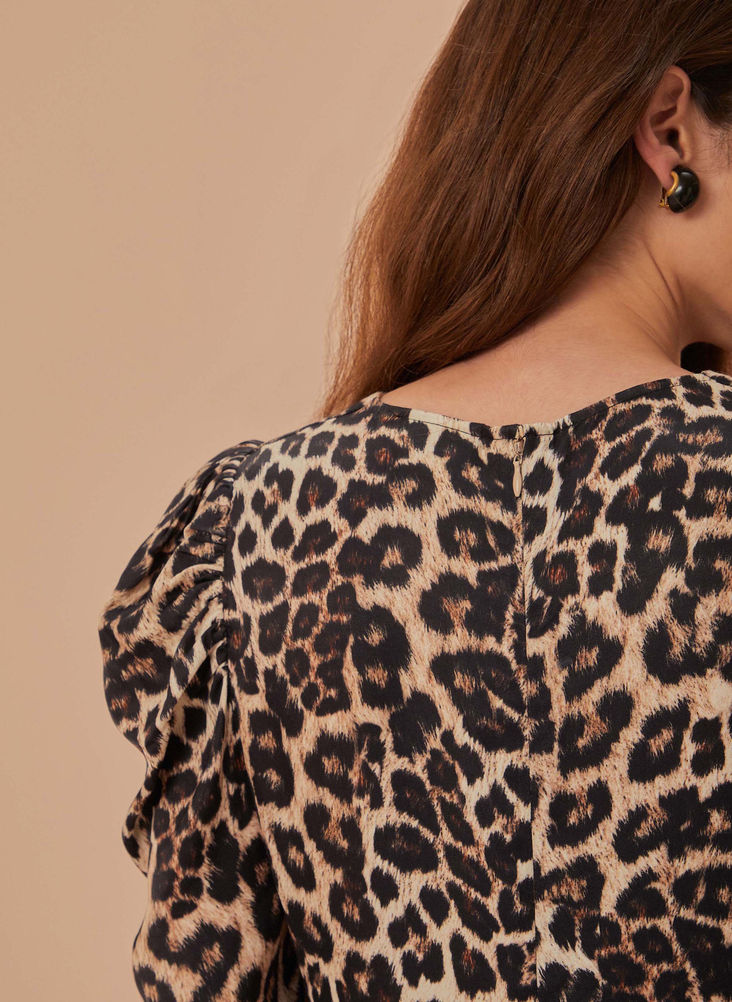 Divine leather bag FARM RIO Brown