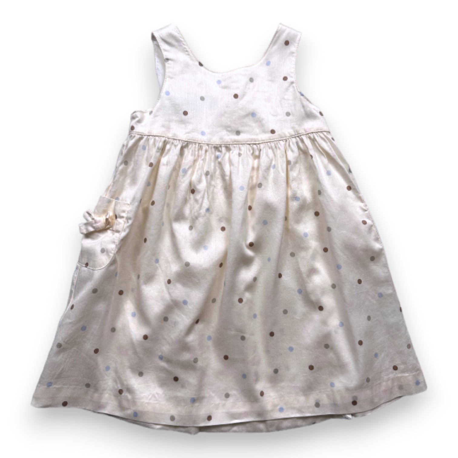 Beige Baby Dress - 12 months TARTINE ET CHOCOLAT - seconde-main Beige