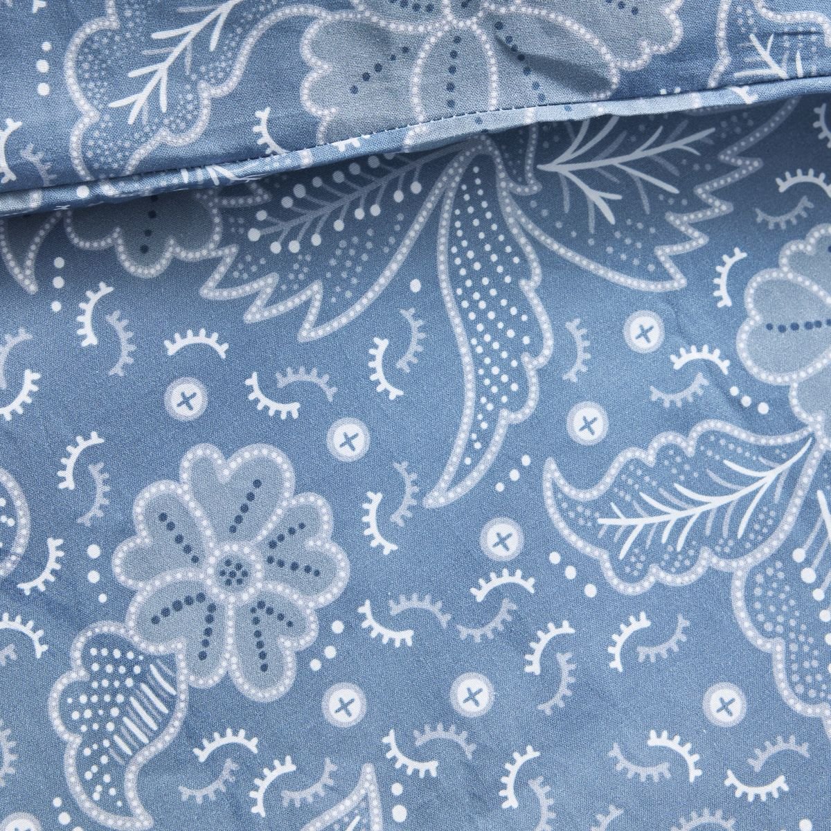 Cotton bedding set TODAY LINGE DE MAISON Blue
