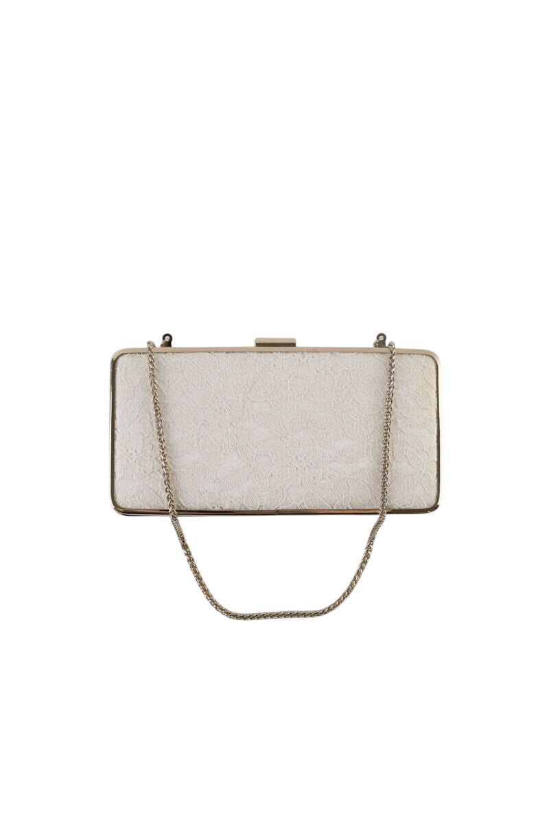 Leather messenger bag LK BENNETT - Seconde Main Beige