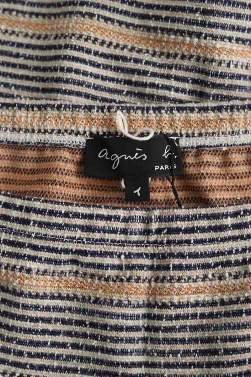 Cotton mini skirt AGNES B. - Seconde Main Blue