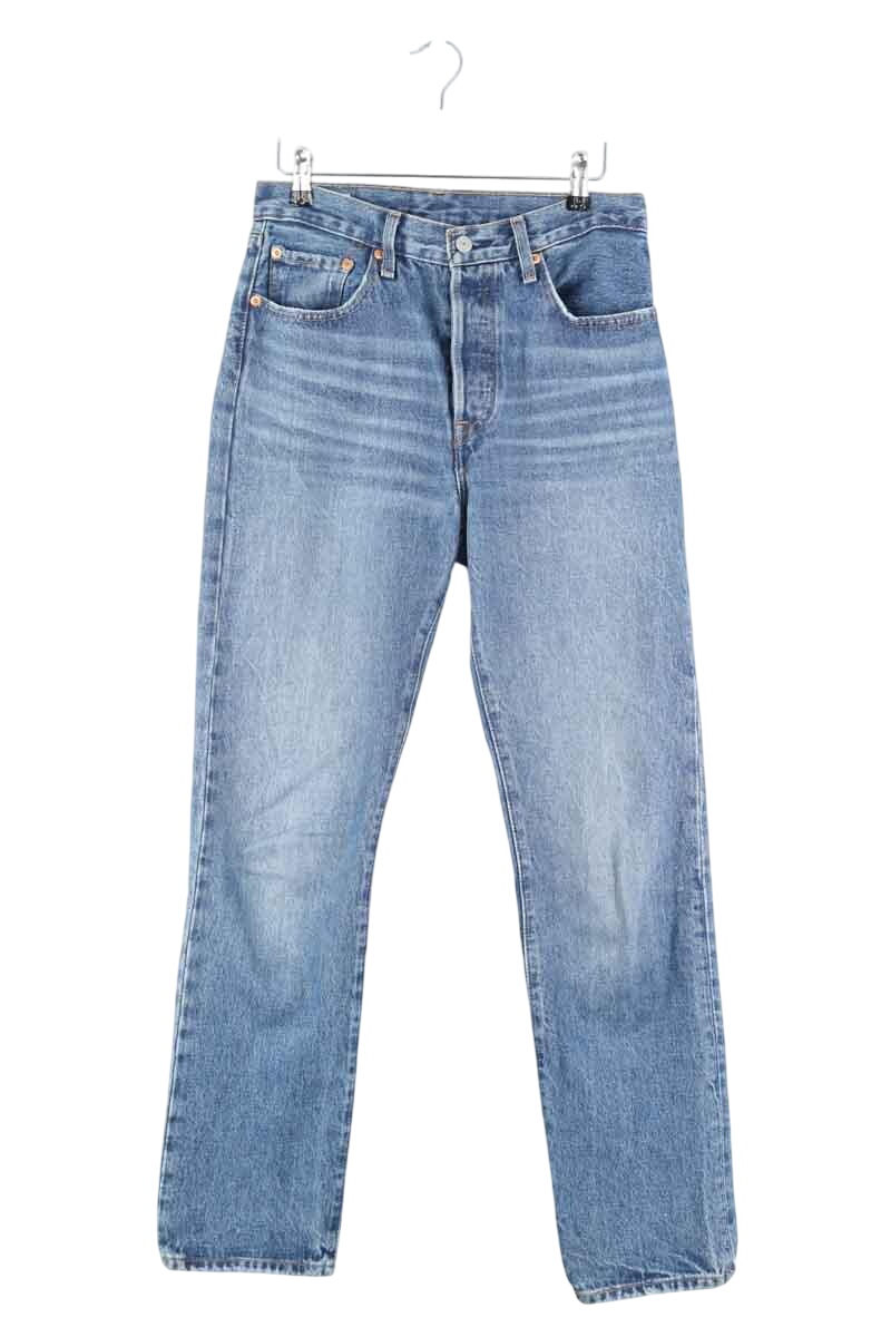 501? straight cotton jeans LEVI'S - Seconde main Blue