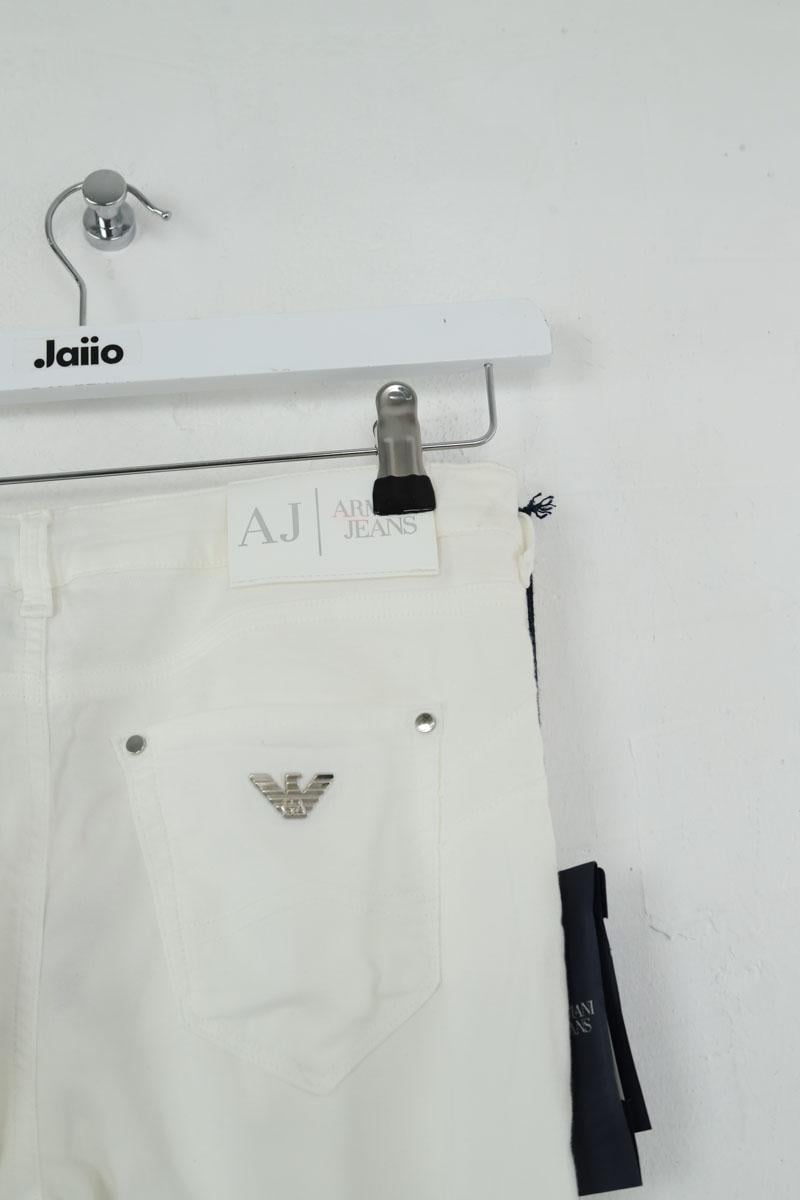 White straight-leg pants ARMANI - SECONDE MAIN White