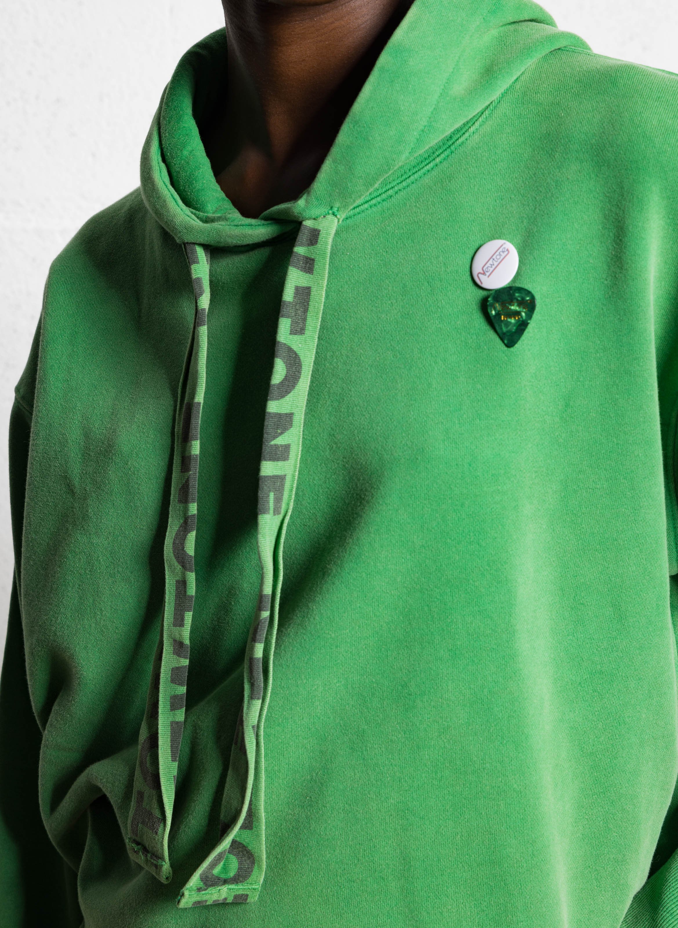 Sweat col rond en coton mélangé NEWTONE Vert