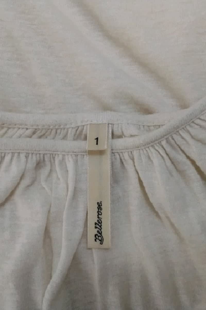 Azawood sleeveless top BELLEROSE - Seconde Main Beige