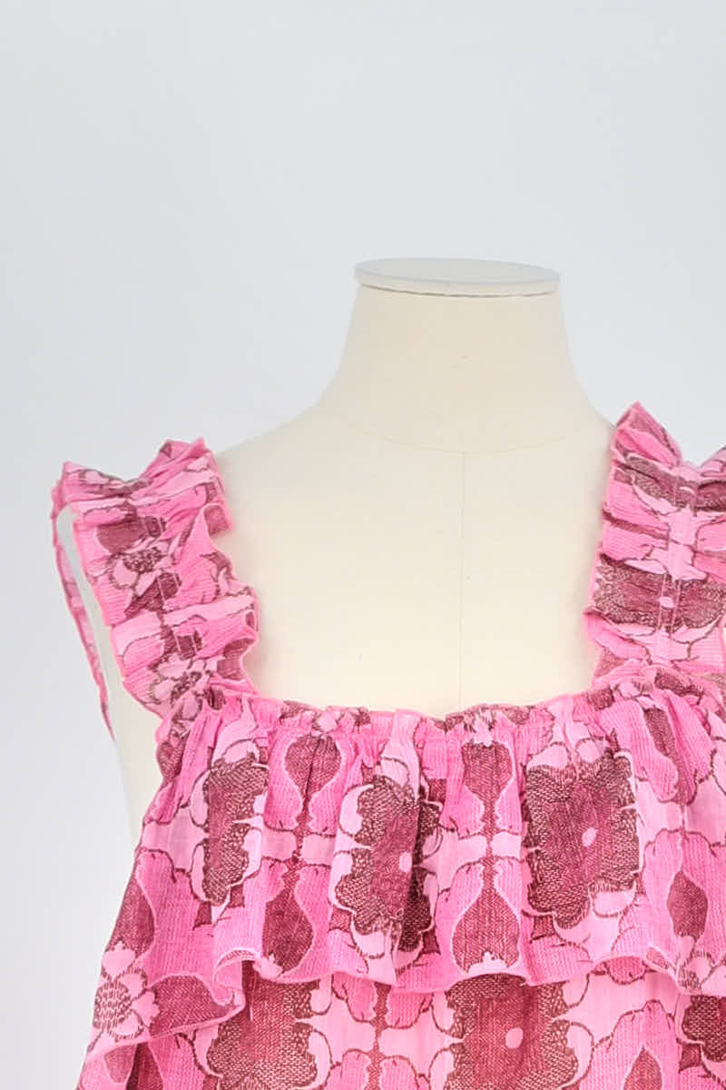 Azawood sleeveless top ANTIK BATIK - Seconde Main Pink