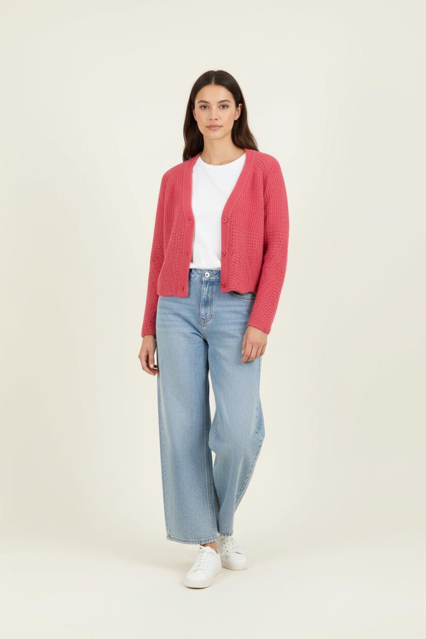 Cardigan STELLA FOREST - SECONDE MAIN Pink