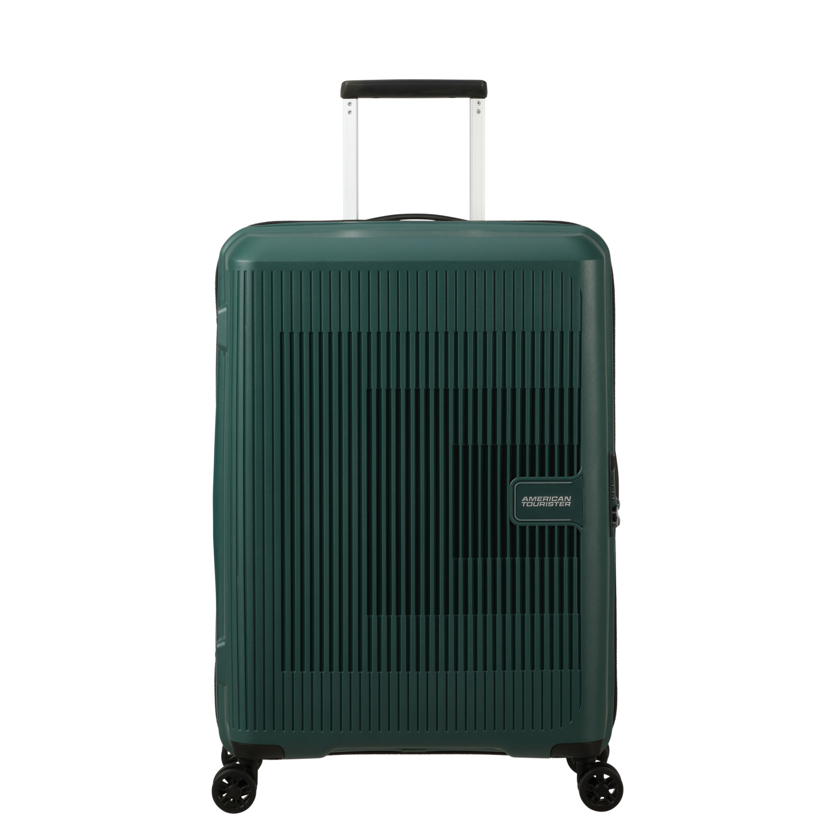 Aerostep 4-wheel suitcase size M AMERICAN TOURISTER Green
