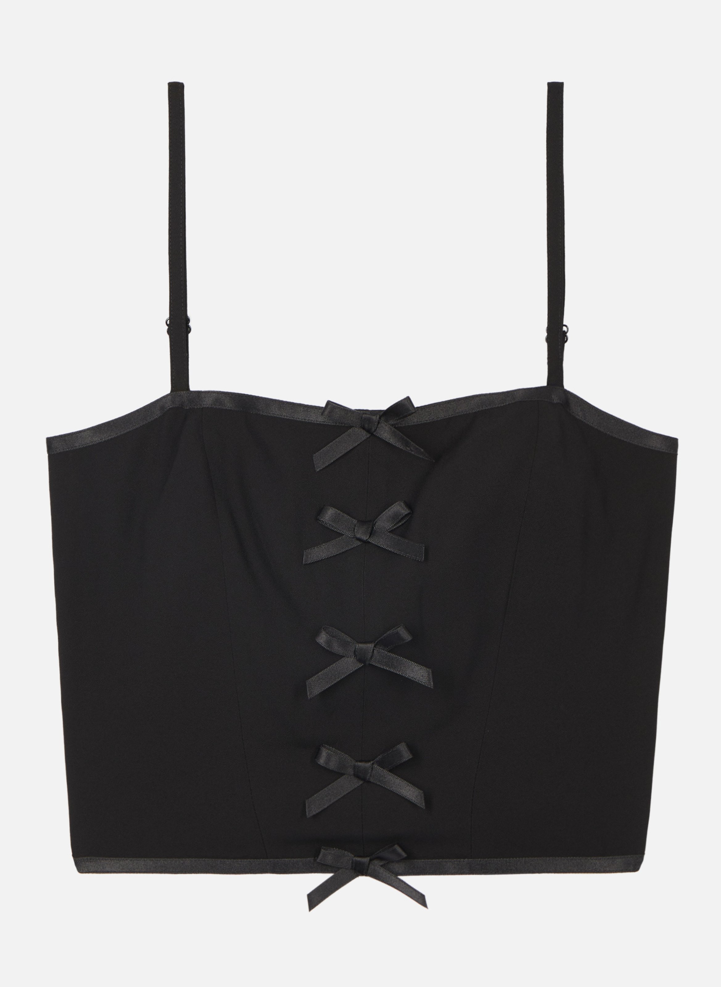 Top with bow details THE KOOPLES Black