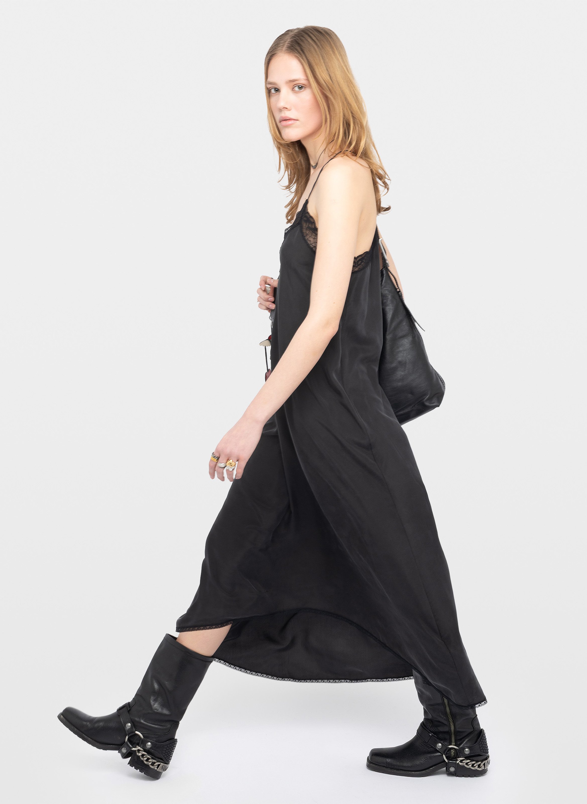 Long silk dress ZADIG&VOLTAIRE Black