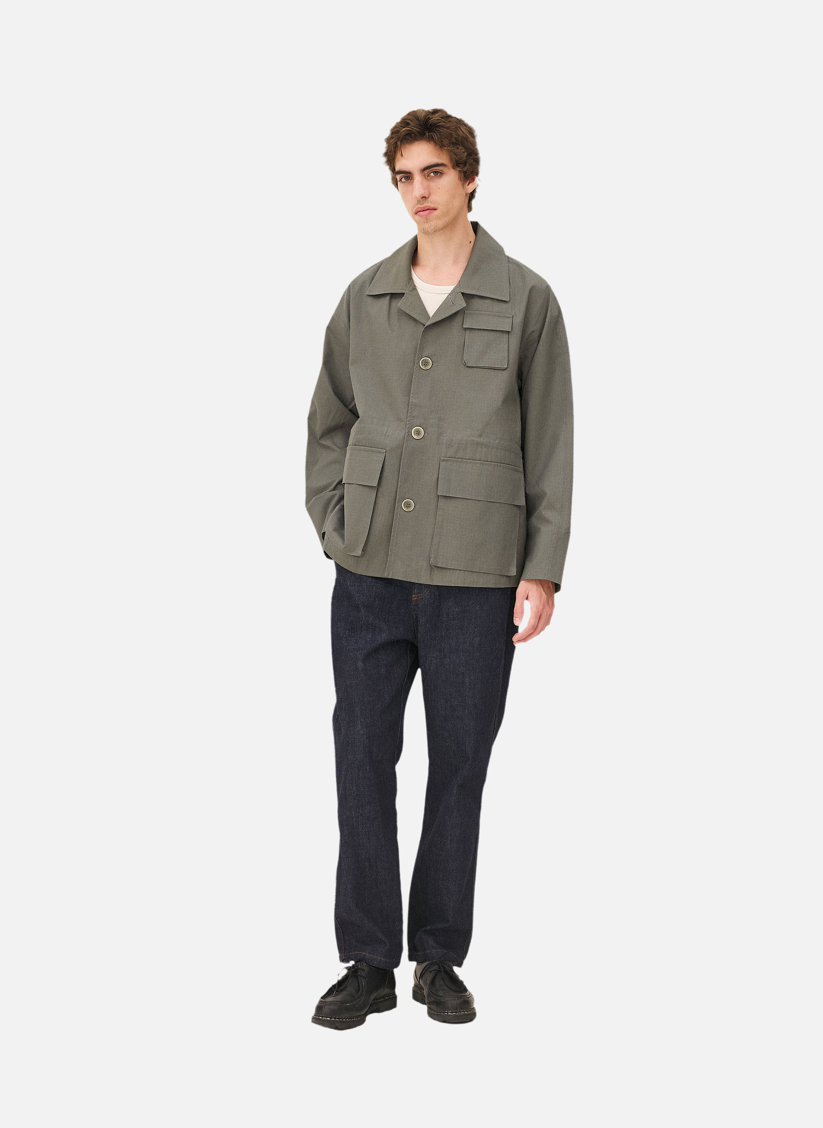 ORARI ARMY GREEN Saharan Jacket Noyoco Green