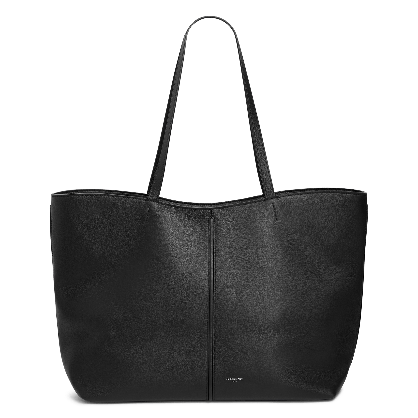 Leather tote bag LE TANNEUR
