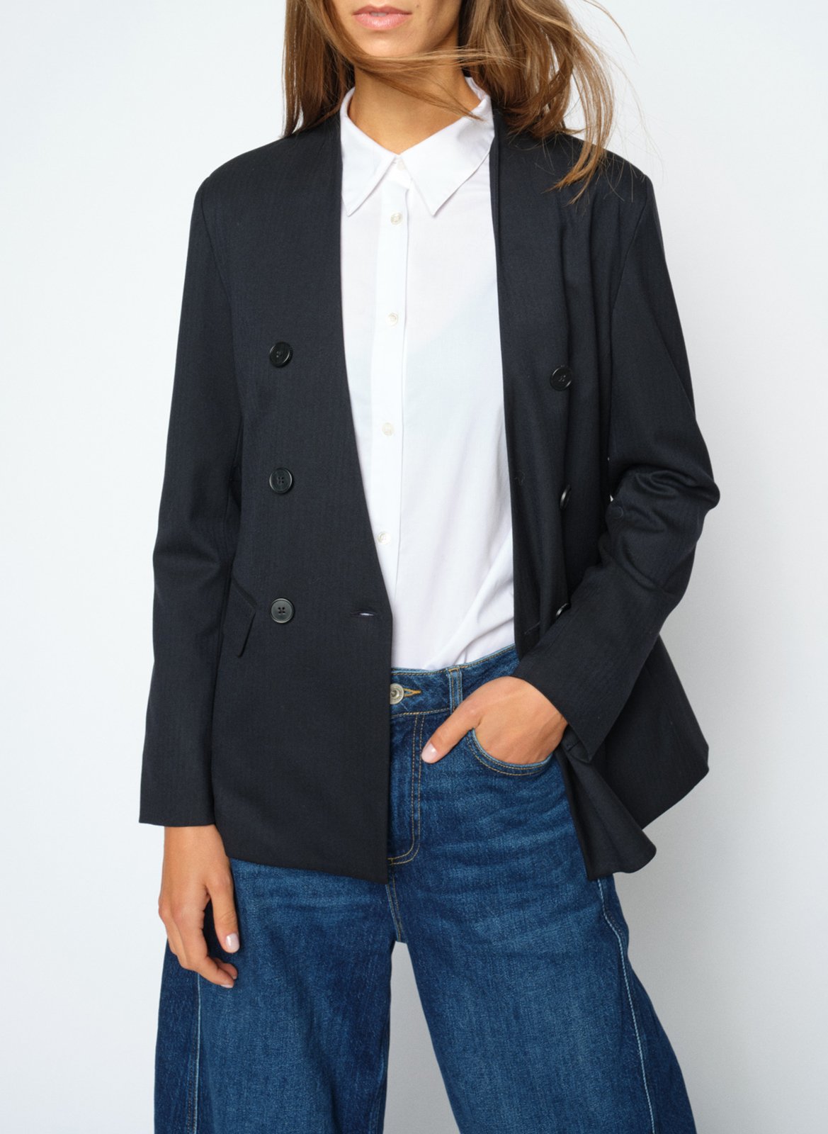 Straight blazer MOS MOSH Blue