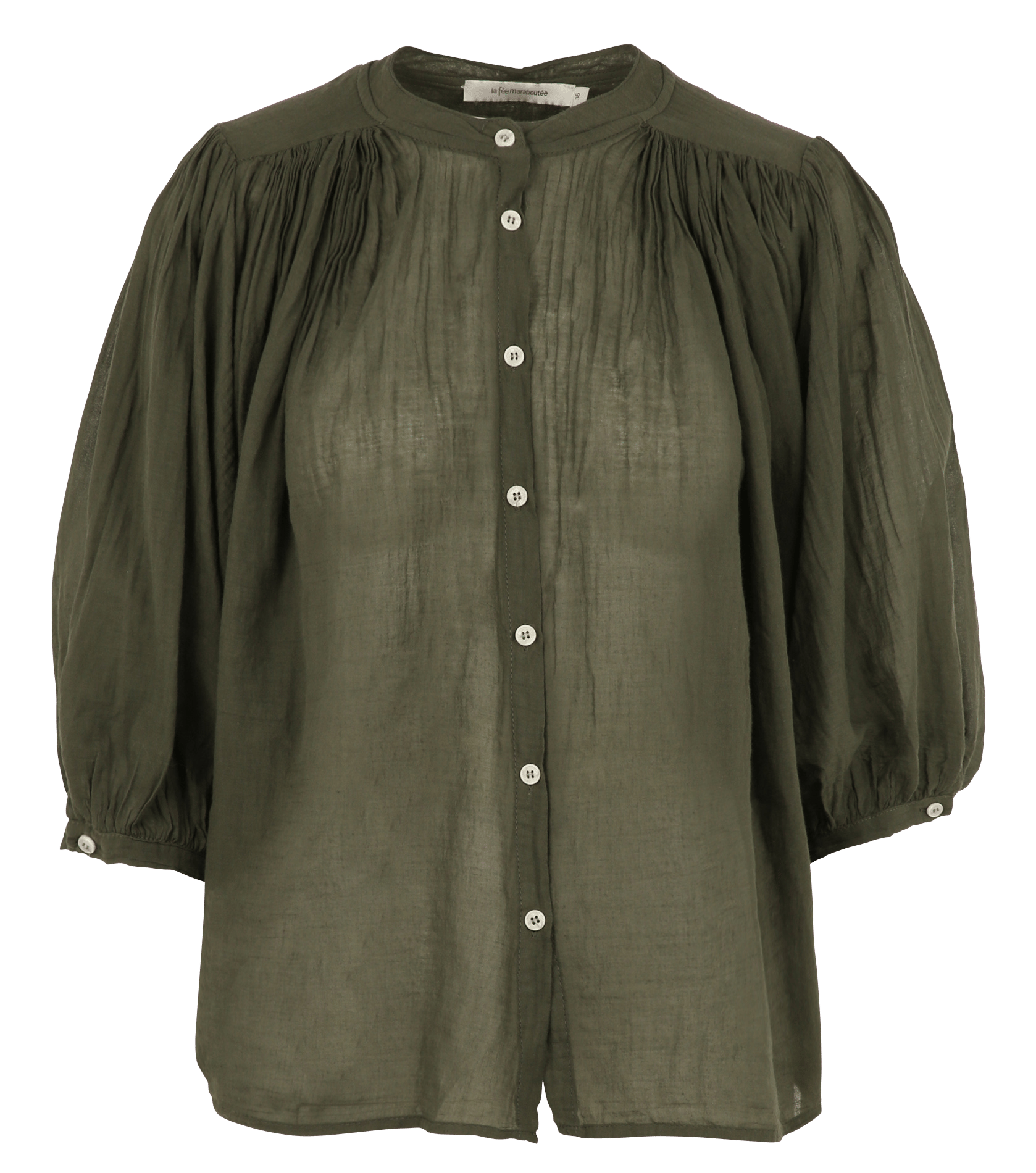 Chemise oversize en coton LA FEE MARABOUTEE