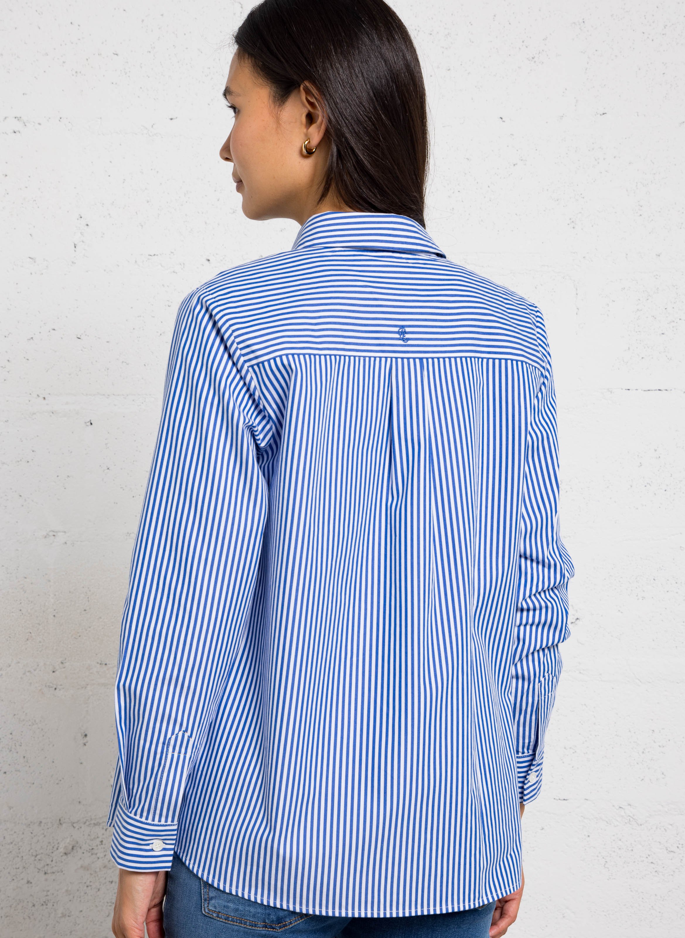 Ramie shirt LA PETITE ETOILE Blue