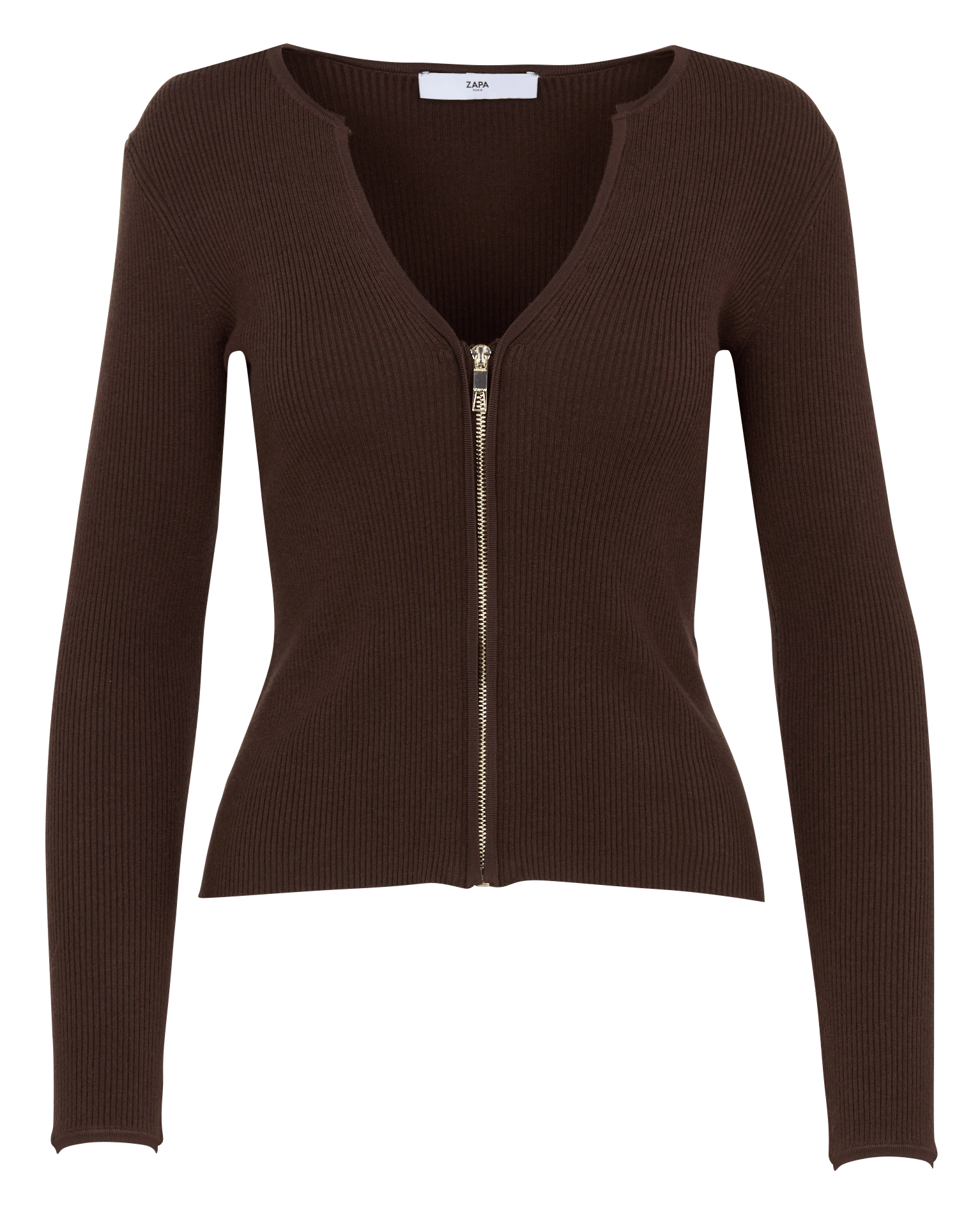 Strickjacke mit V-Ausschnitt ZAPA
