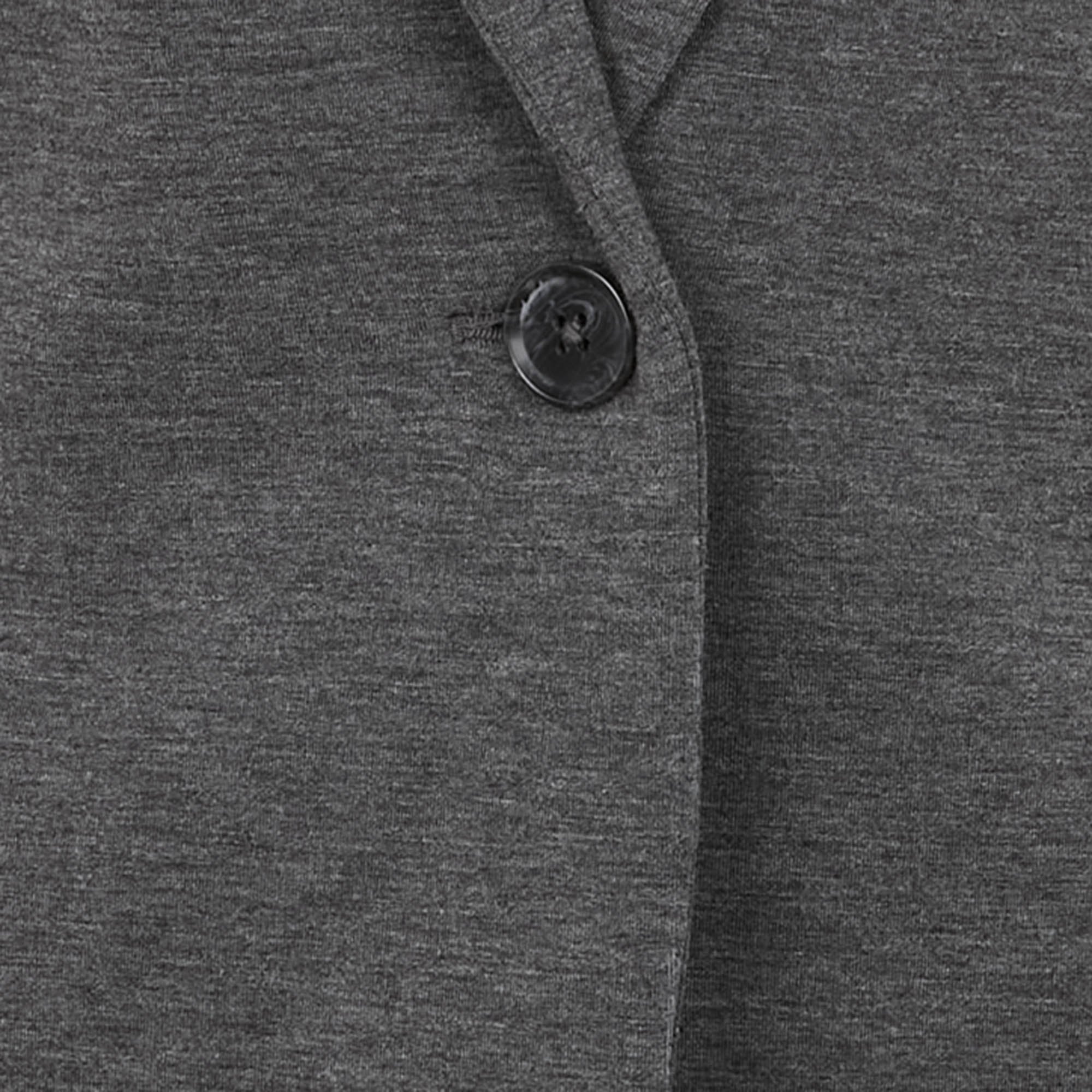 Langer Mantel mit abnehmbarer Kapuze IKKS Grau