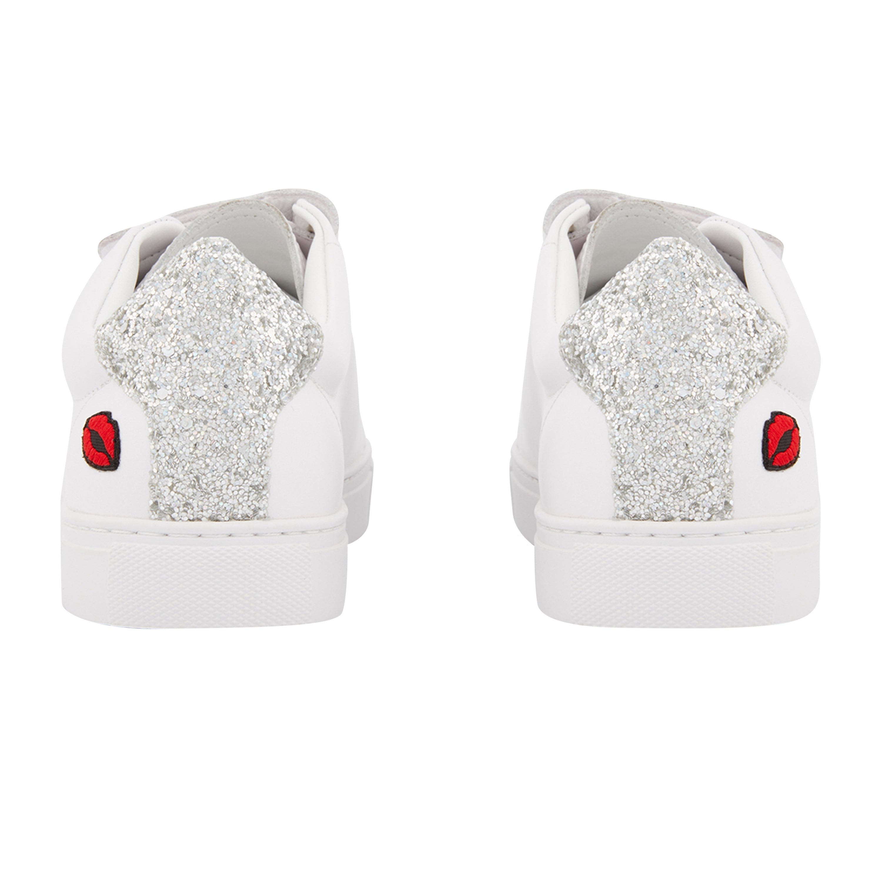 Leather sneakers BONS BAISERS PARIS White