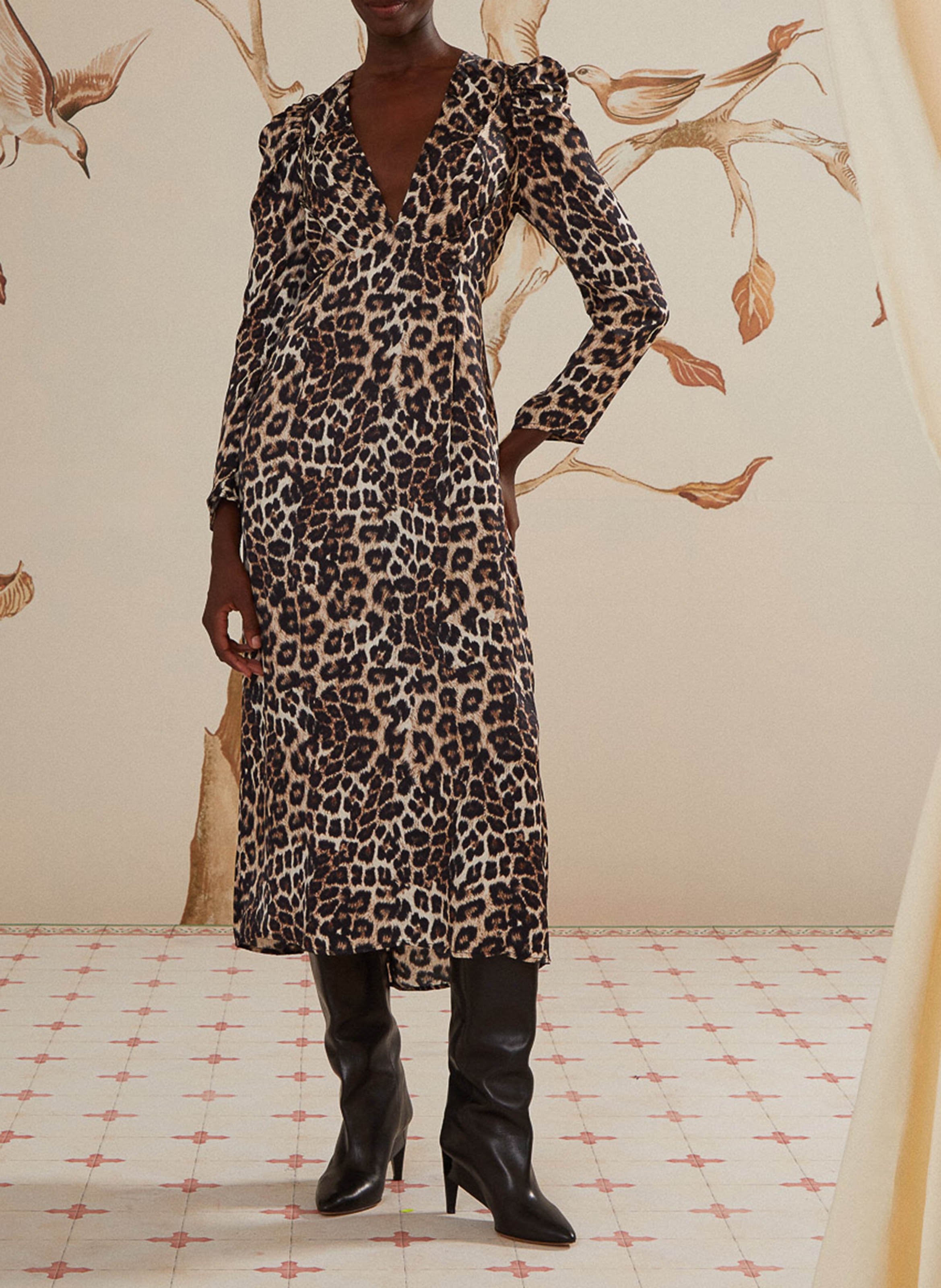 Divine leather bag FARM RIO Brown