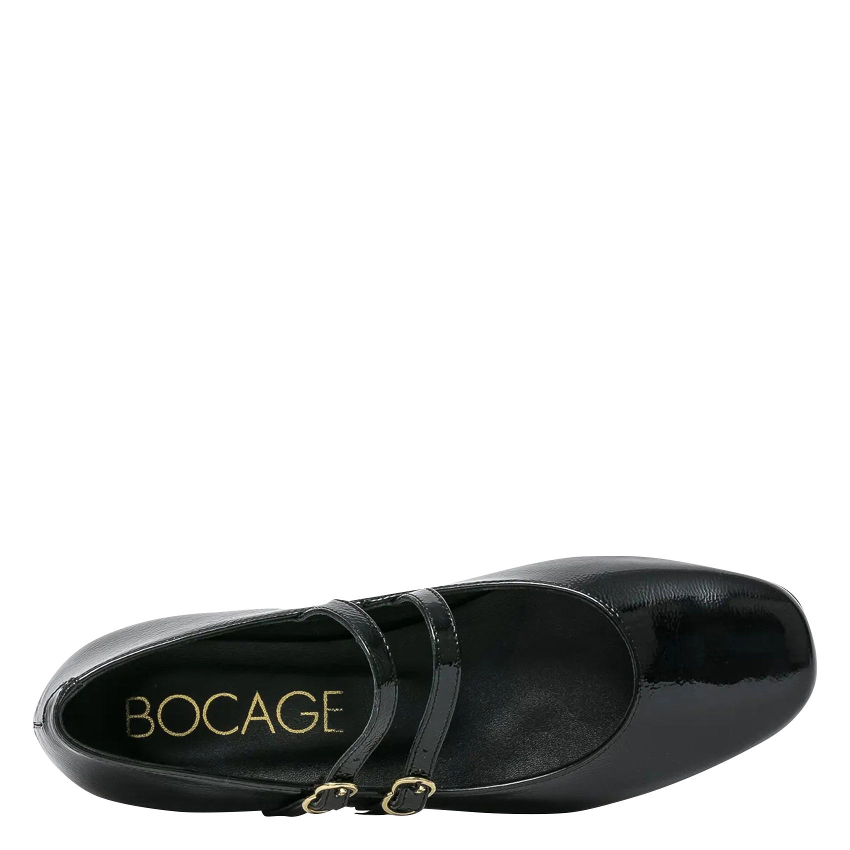 Babies en cuir  Noir