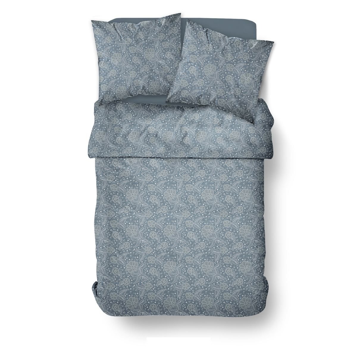Cotton bedding set TODAY LINGE DE MAISON Blue