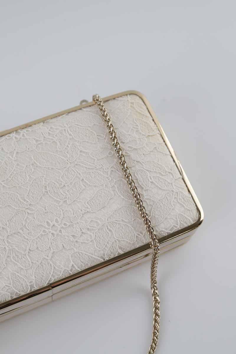 Leather messenger bag LK BENNETT - Seconde Main Beige