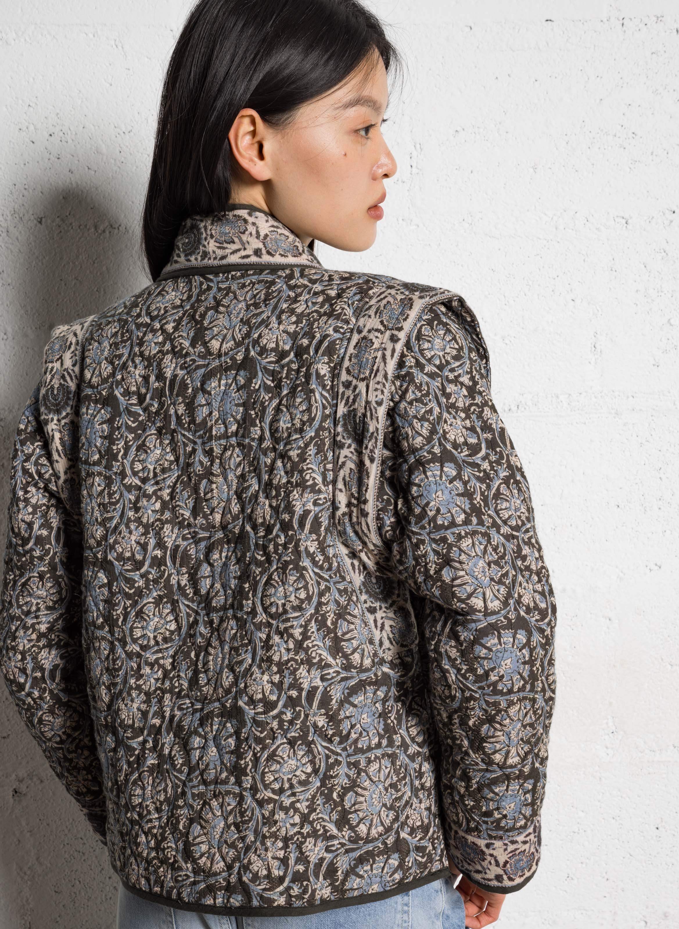 Cotton jacket MAISON HOTEL Blue