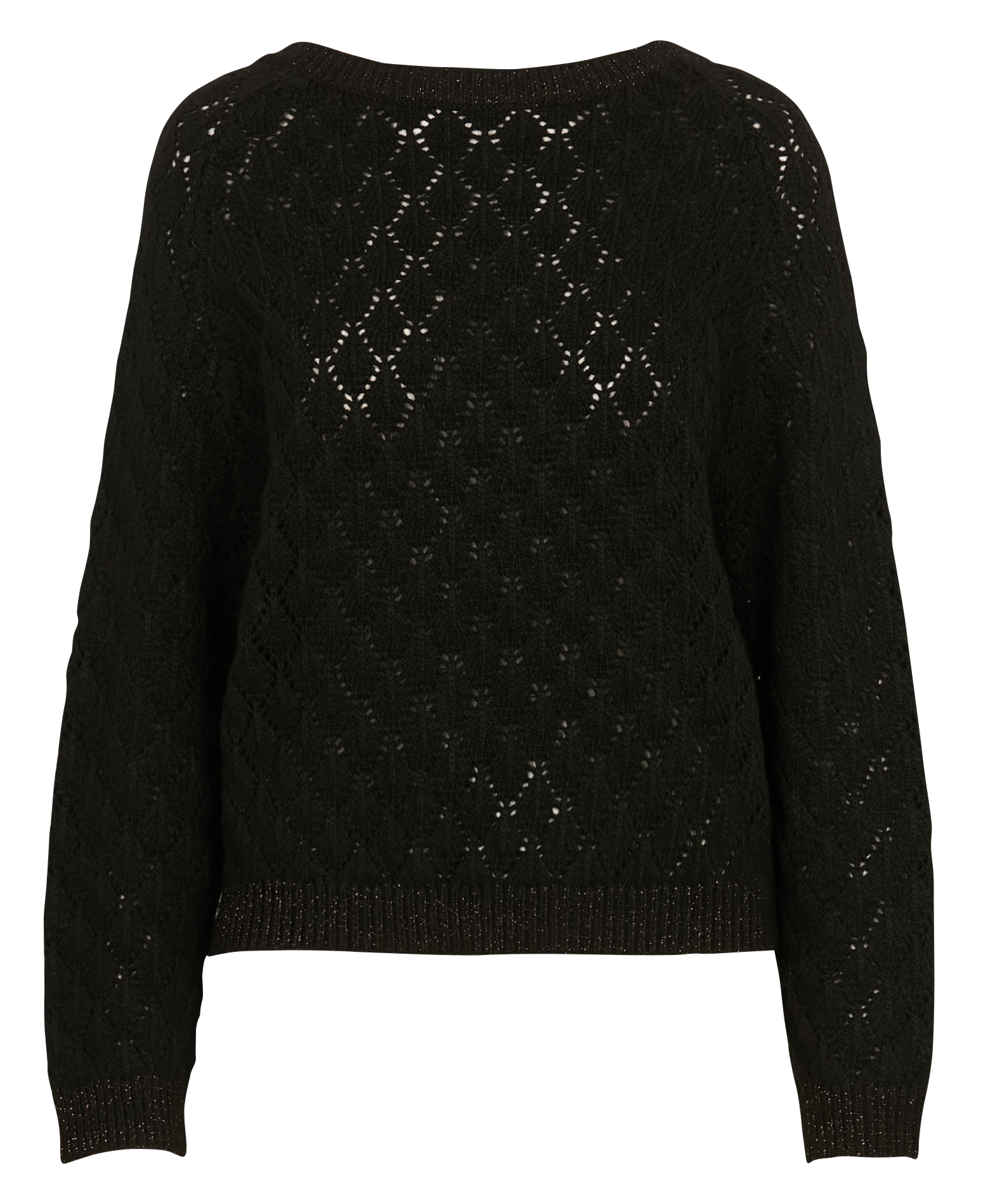Pull col V  ONE STEP Noir