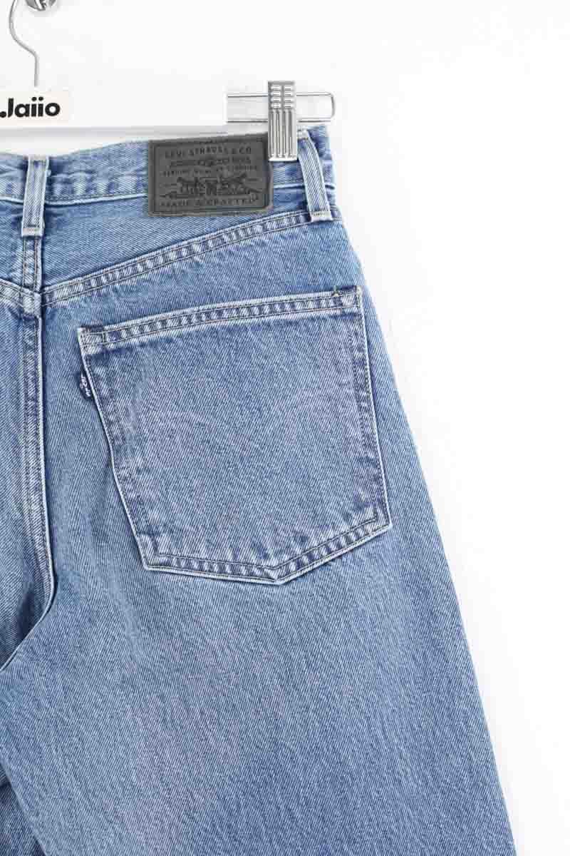 Cotton straight jeans LEVI'S - Seconde main Blue