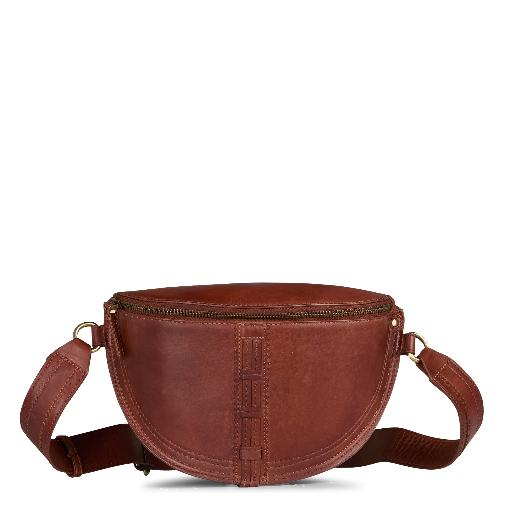 Sac banane en cuir MAISON 123 Beige