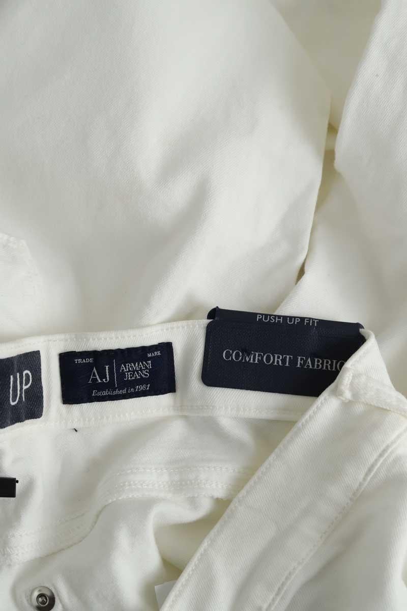 White straight-leg pants ARMANI - SECONDE MAIN White