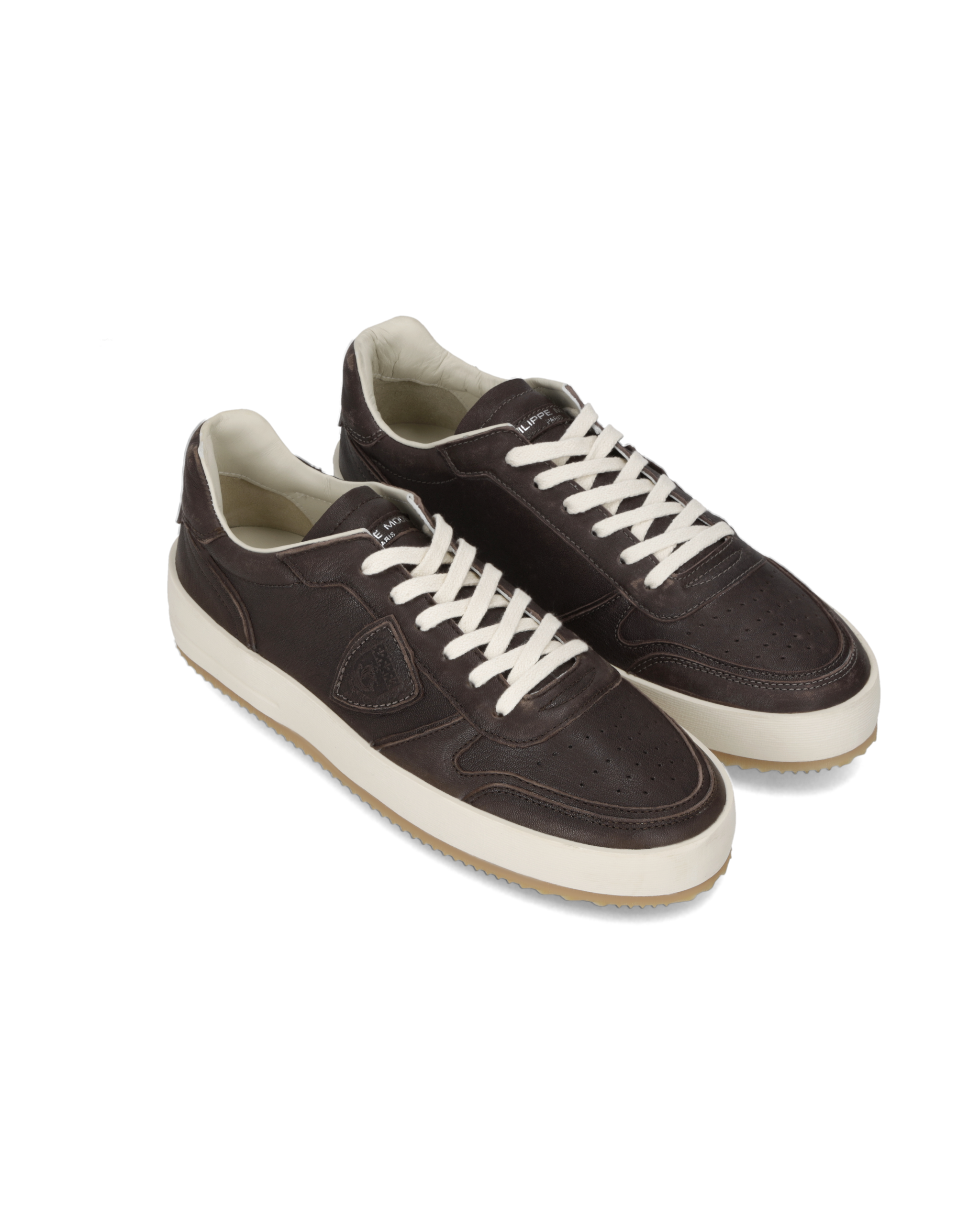 Nice Tennis Sneakers PHILIPPE MODEL Brown