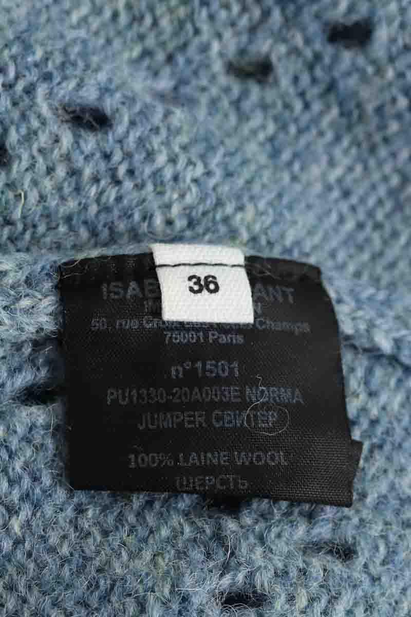 Wool sweater ISABEL MARANT ÉTOILE - SECONDE MAIN Blue