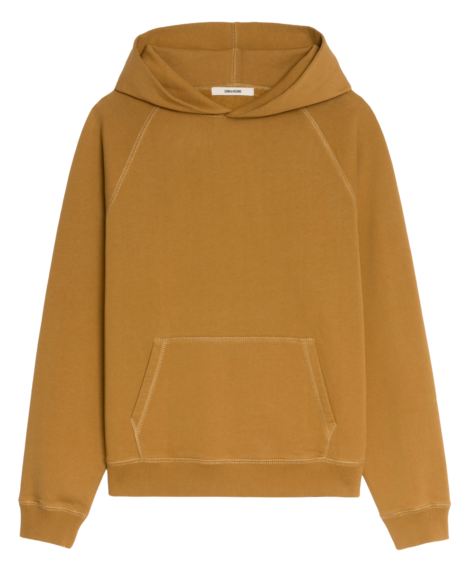 Sweat col rond en coton ZADIG&amp;VOLTAIRE Beige