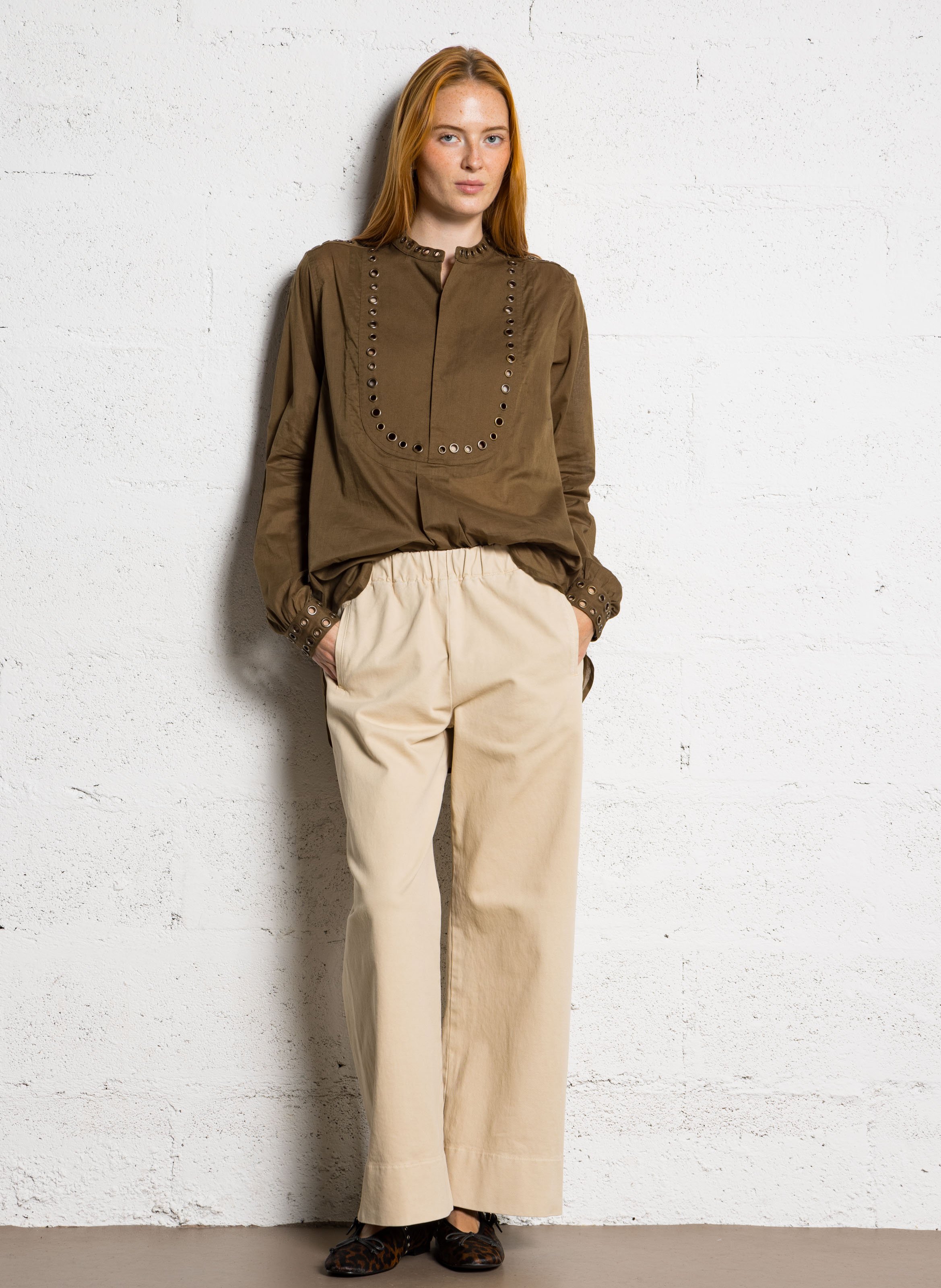 Ballerines en cuir pony imprimé BIBI LOU Multicolore