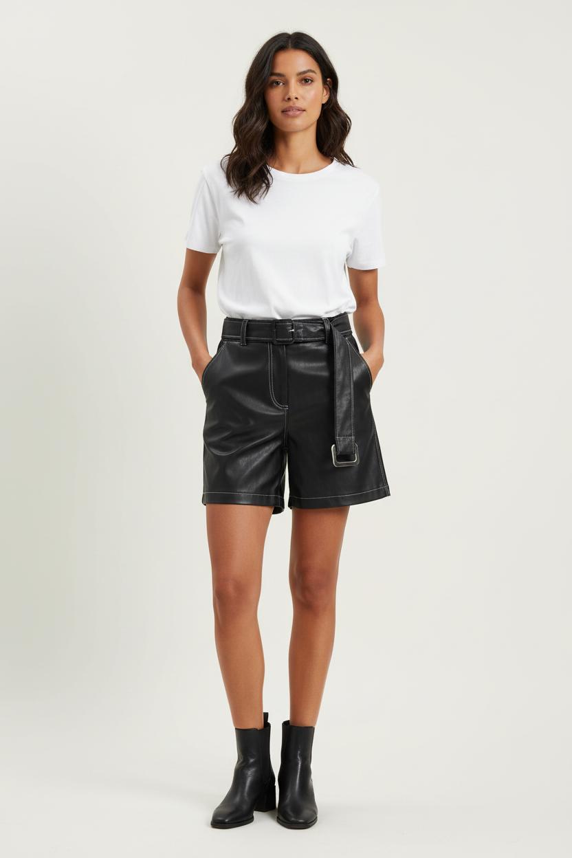 Shorts LIU JO - SECONDE MAIN Black