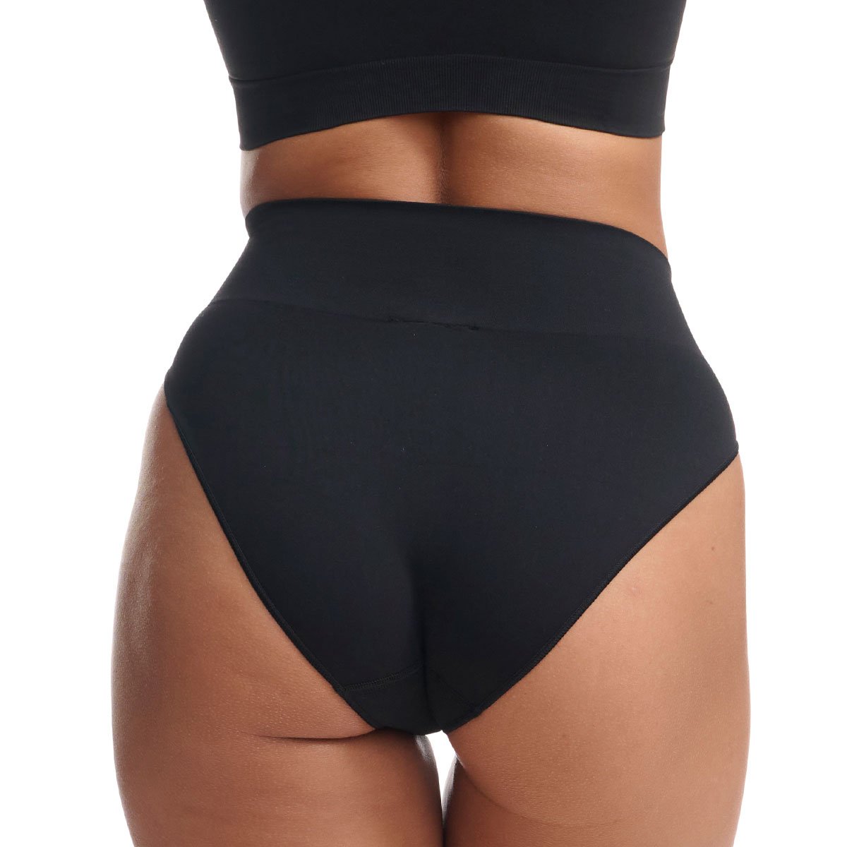 High-waisted active seamless culottes for women by Adidas Sport ADIDAS UNDERWEAR Black