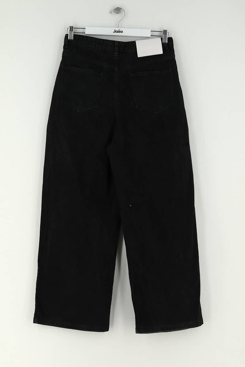 Straight cotton-blend pants VALENTINE GAUTHIER- SECONDE MAIN Black
