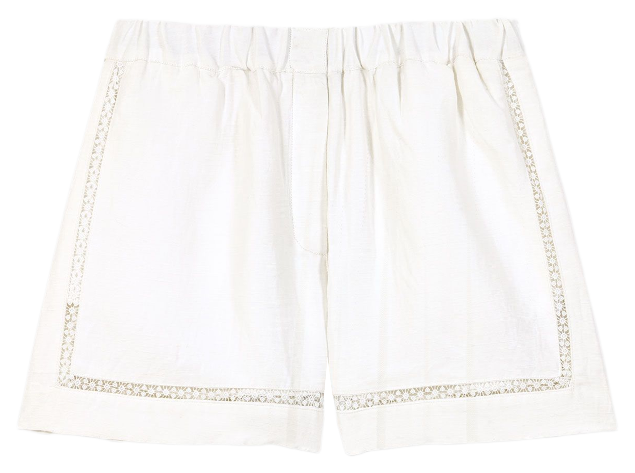 Short droit  MAJE Blanc