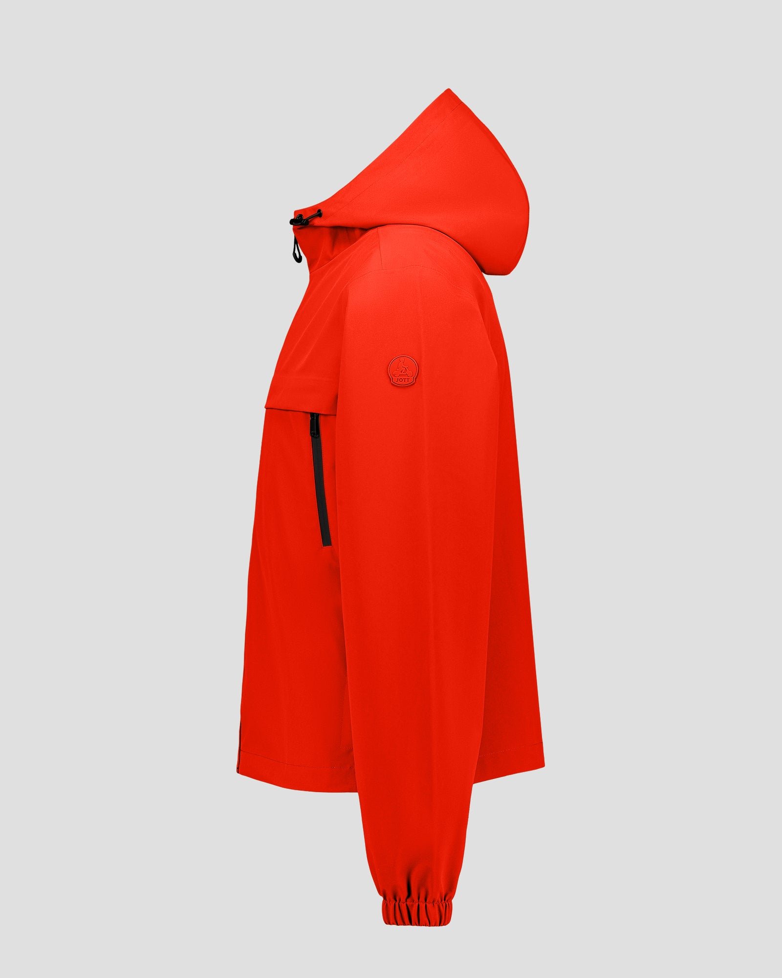 Hooded raincoat JOTT Red